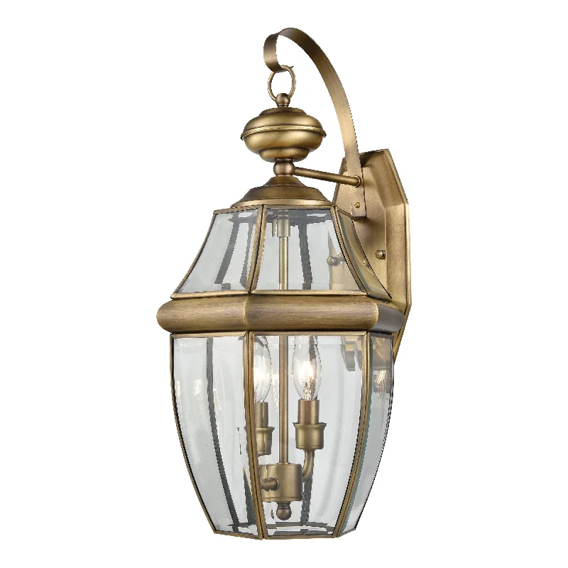 Low - voltage track lighting for safetyAshford 10" High 2-Light Outdoor Sconce