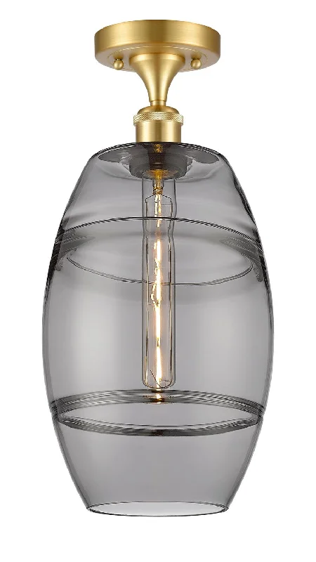 Industrial Lighting with High CRI (Color Rendering Index) for True Color PerceptionBallston One Light Semi-Flush Mount Industrial Lighting with High CRI (Color Rendering Index) for True Color PerceptionBallston One Light Semi-Flush Mount