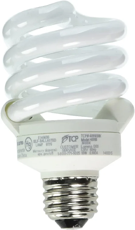 Track lighting for accentuating artworksTCP 4891830K 18 Watt CFL 3000K Compact Fluorescent Spring Lamp Pro 3000K Track lighting for accentuating artworksTCP 4891830K 18 Watt CFL 3000K Compact Fluorescent Spring Lamp Pro 3000K