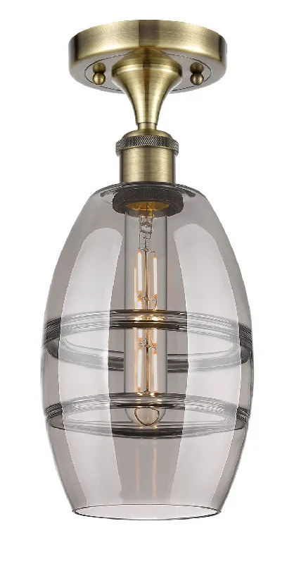 Industrial Emergency Lighting for Safety in FactoriesBallston One Light Semi-Flush Mount
