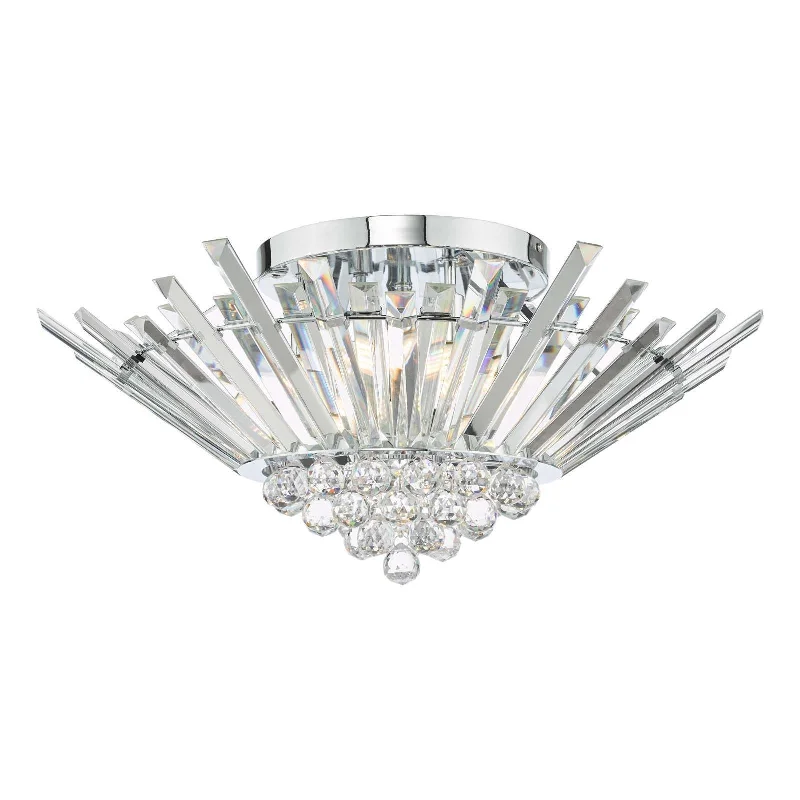 Modern track lighting with LED bulbsNimbus 5Lt Flush Ceiling Light - Polished Chrome Finish, IP20 Modern track lighting with LED bulbsNimbus 5Lt Flush Ceiling Light - Polished Chrome Finish, IP20