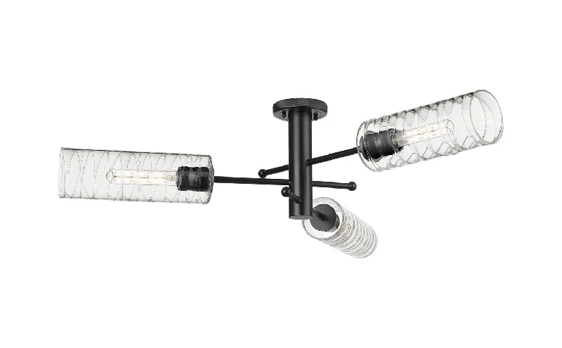 Industrial Exit Sign Lighting for Quick EvacuationDowntown Urban LED Flush Mount