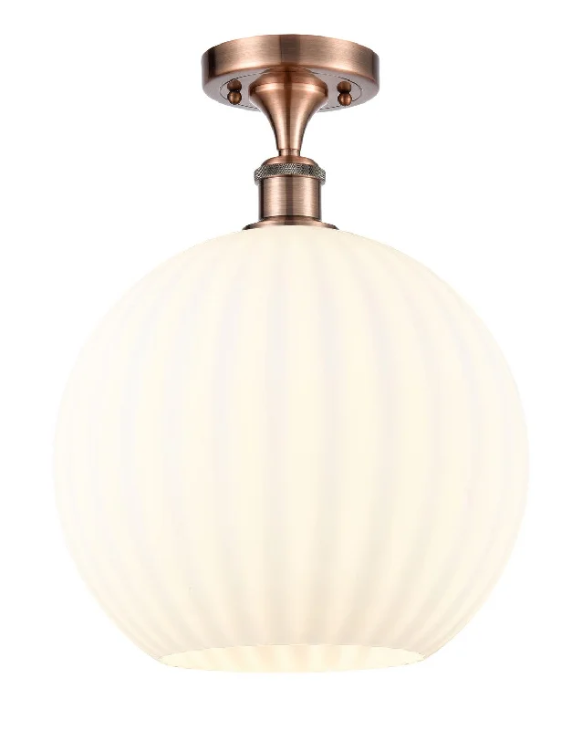 Industrial Lighting for Woodworking FactoriesBallston LED Semi-Flush Mount