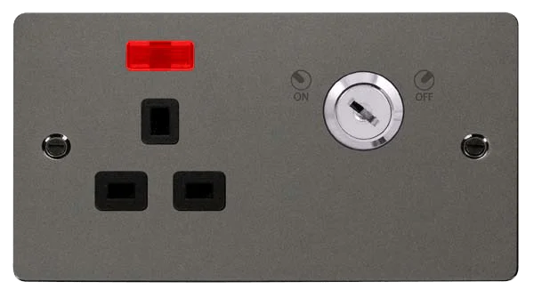 Track lighting for creating a focal pointDefine 13A 1G DP LOCKABLE SKT NEON DEFINE