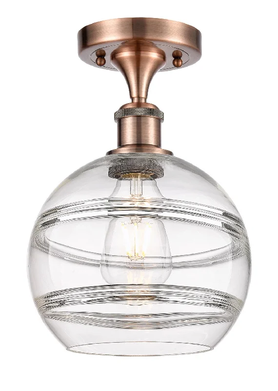 Industrial Lighting for Textile MillsBallston One Light Semi-Flush Mount