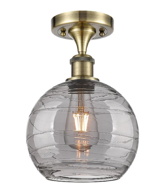Energy - Efficient Industrial Lighting for Cost - SavingsBallston One Light Semi-Flush Mount Energy - Efficient Industrial Lighting for Cost - SavingsBallston One Light Semi-Flush Mount