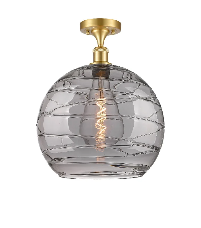 Industrial Emergency Lighting for Safety in FactoriesBallston One Light Semi-Flush Mount