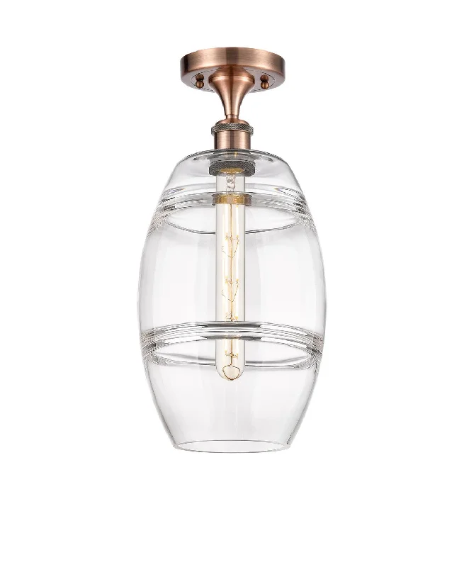 Industrial Lighting for Furniture FactoriesBallston One Light Semi-Flush Mount