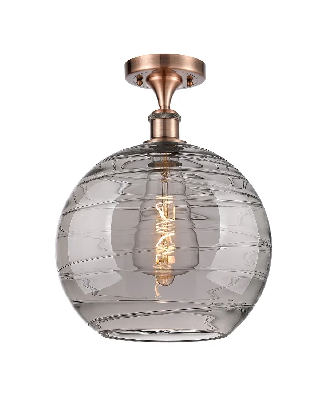 Energy - Efficient Industrial Lighting for Cost - SavingsBallston One Light Semi-Flush Mount Energy - Efficient Industrial Lighting for Cost - SavingsBallston One Light Semi-Flush Mount