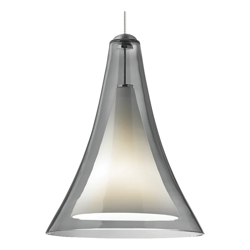 Wireless track lighting for easy installationMelrose II Pendant FreeJack