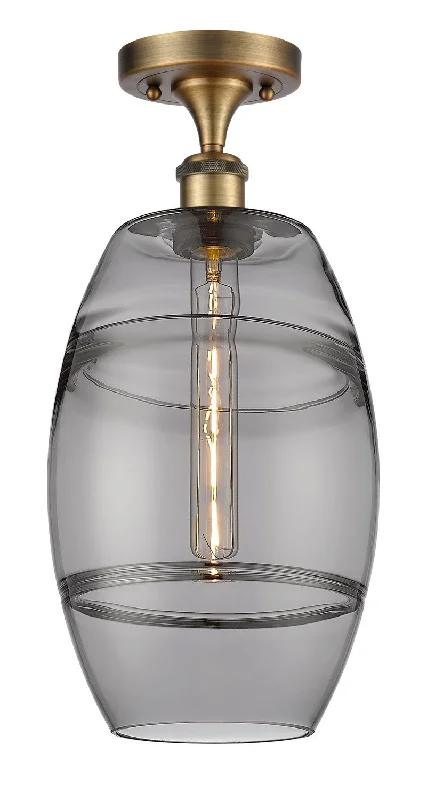 Industrial Lighting for Woodworking FactoriesBallston One Light Semi-Flush Mount