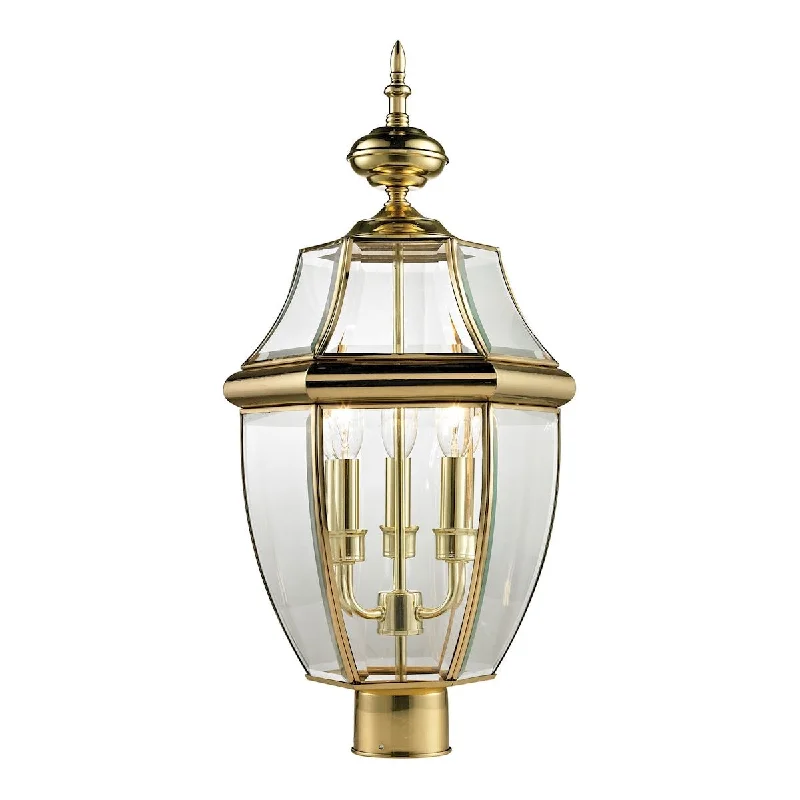 Track lighting with adjustable armsAshford 3-Light Post Mount Lantern
