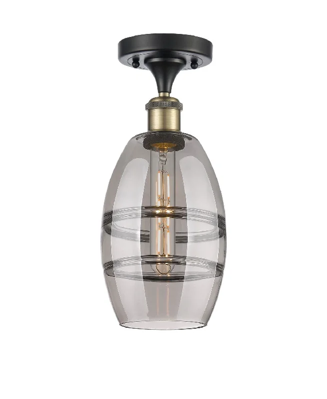 Industrial Lighting for Textile MillsBallston One Light Semi-Flush Mount
