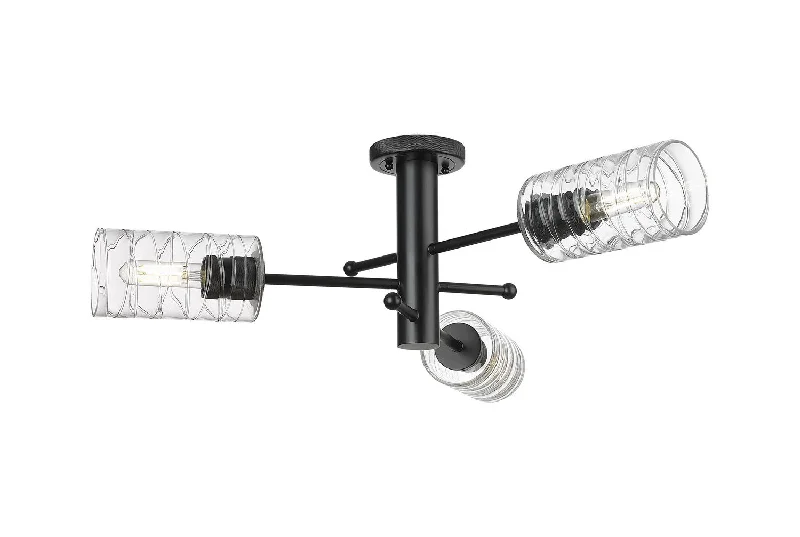 Industrial Exit Sign Lighting for Quick EvacuationDowntown Urban LED Flush Mount
