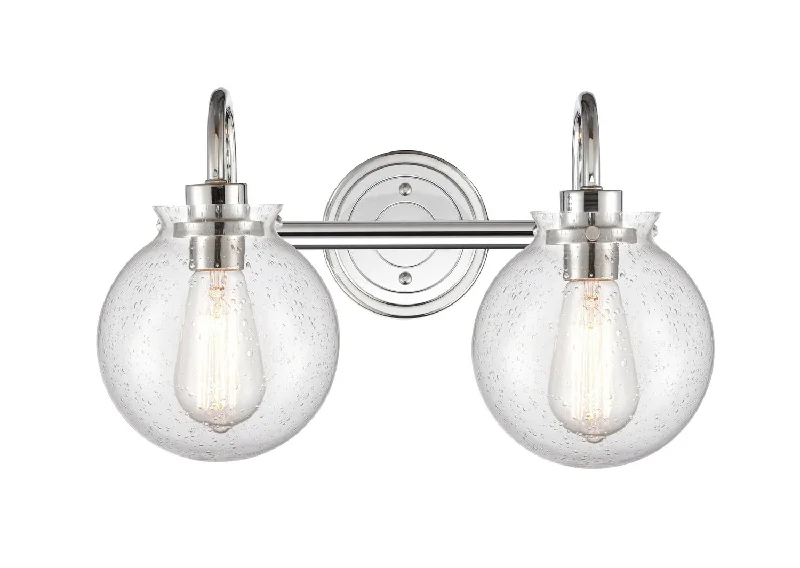 Industrial Wall - Mounted Lighting for Workshop WallsTwo Light Bath Vanity
