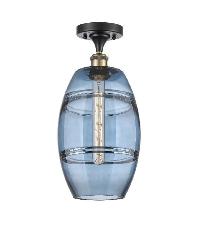 Energy - Efficient Industrial Lighting for Cost - SavingsBallston One Light Semi-Flush Mount