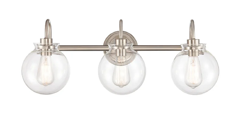 Industrial Pendant Lighting for Machine ShopsThree Light Bath Vanity