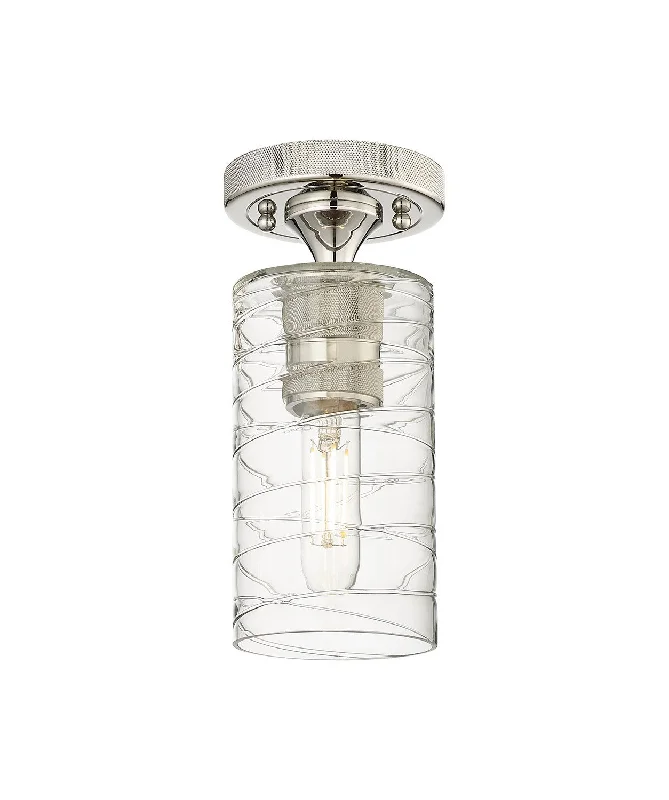 Industrial Lighting for Metal Fabrication ShopsDowntown Urban LED Flush Mount