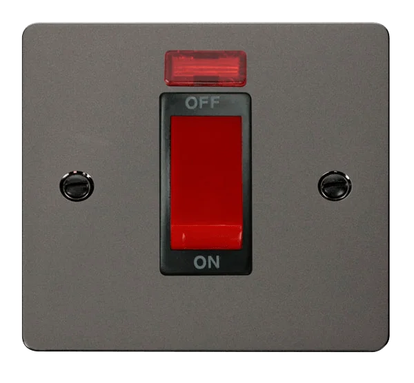 Track lighting for creating a moody atmosphereDefine 1 Gang 45A DP Switch + Neon