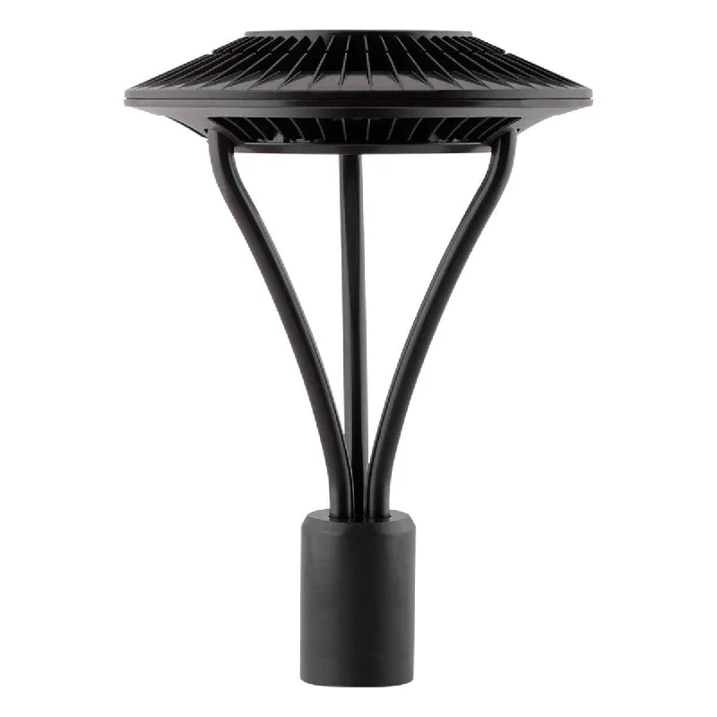 Waterproof Industrial Lighting for Wet AreasLED Area Light, 52 Watts, 6500 Lumens, 5000K, Post Top Mount, 120-277V, Black Waterproof Industrial Lighting for Wet AreasLED Area Light, 52 Watts, 6500 Lumens, 5000K, Post Top Mount, 120-277V, Black