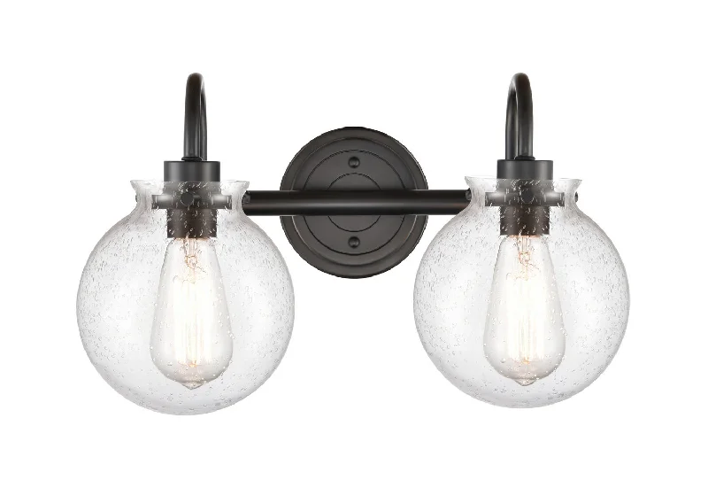 Waterproof Industrial Lighting for Wet AreasTwo Light Bath Vanity