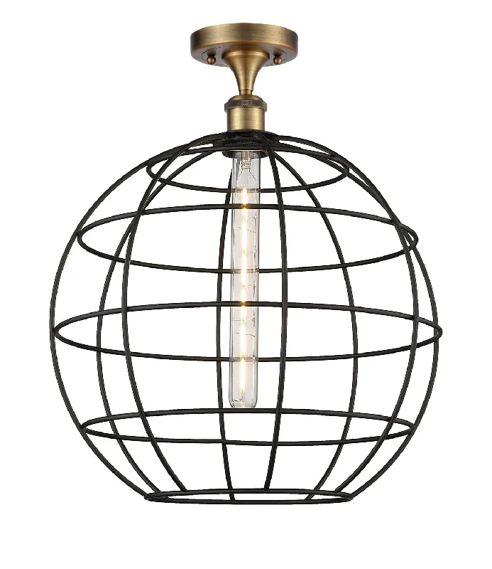Industrial Area Lighting for Large Open SpacesBallston LED Semi-Flush Mount