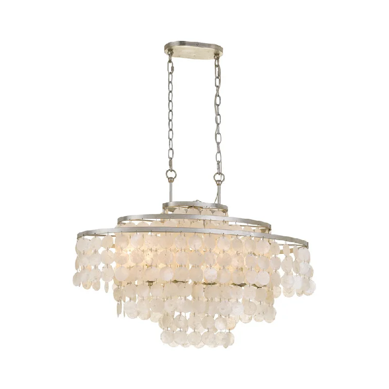 Rustic track lighting for farmhouse decorBrielle Linear Chandelier