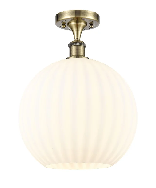 Industrial Area Lighting for Large Open SpacesBallston LED Semi-Flush Mount
