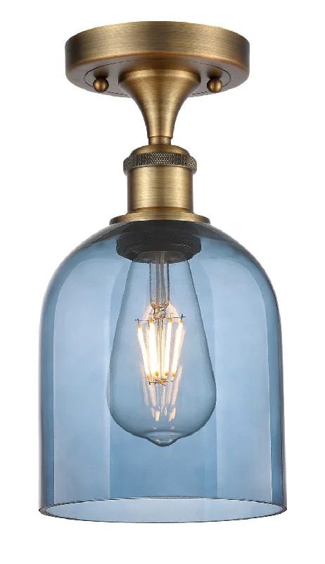 Energy - Efficient Industrial Lighting for Cost - SavingsBallston One Light Semi-Flush Mount