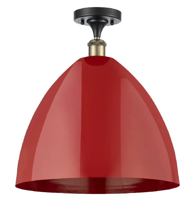 Industrial Emergency Lighting for Safety in FactoriesBallston One Light Semi-Flush Mount Industrial Emergency Lighting for Safety in FactoriesBallston One Light Semi-Flush Mount