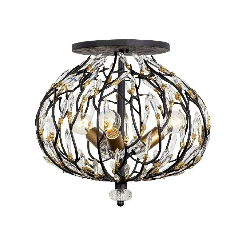 Industrial - style track lighting for loftsBask Semi-Flush Mount