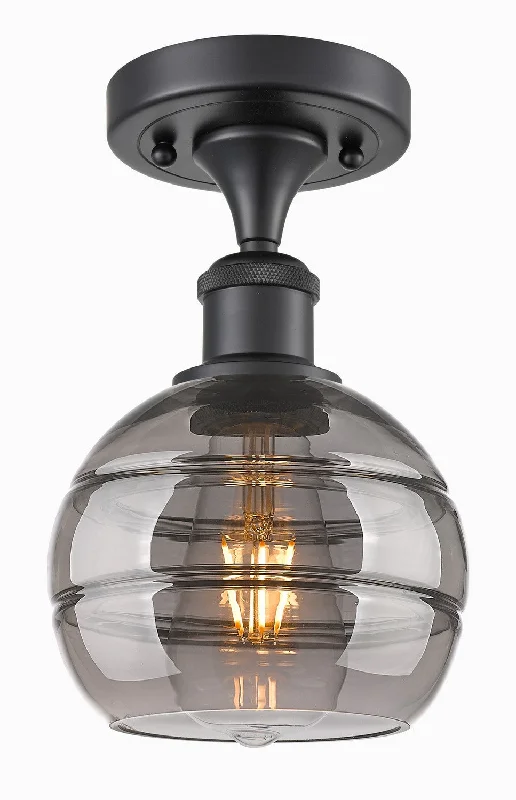Dimmable Industrial Lighting for Ambiance ControlBallston One Light Semi-Flush Mount