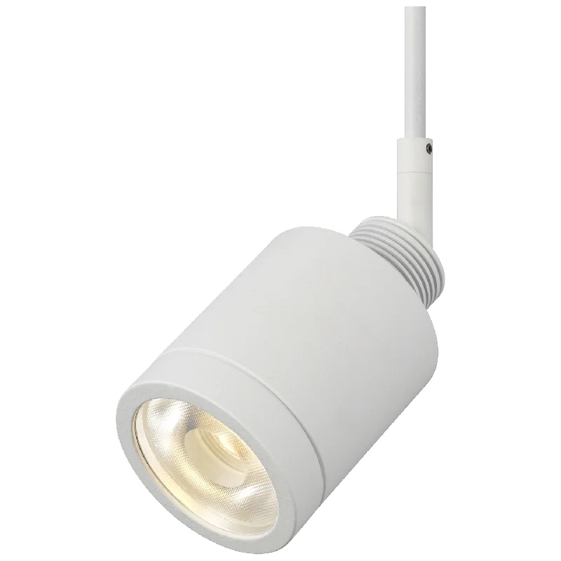 Track lighting with frosted glass shadesTellium Head FreeJack 6"
