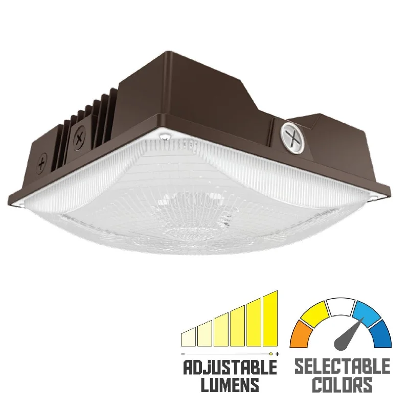 Industrial Lighting with High CRI (Color Rendering Index) for True Color PerceptionLED Parking Garage Light With Photocell, 8400 Lumens, 40/60 Watts, 30K/40K/50K, 120-277V Industrial Lighting with High CRI (Color Rendering Index) for True Color PerceptionLED Parking Garage Light With Photocell, 8400 Lumens, 40/60 Watts, 30K/40K/50K, 120-277V