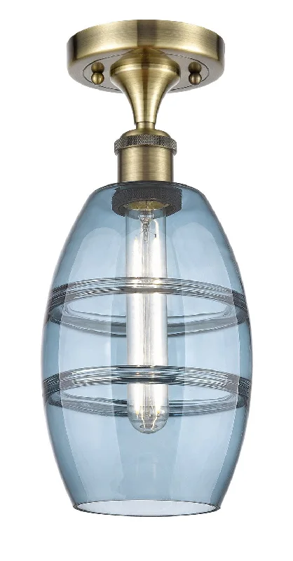 Industrial Lighting for Textile MillsBallston One Light Semi-Flush Mount