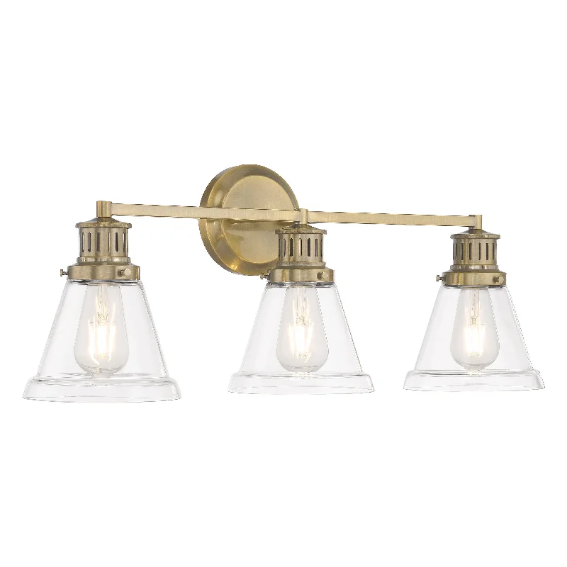 Track lighting with a minimalist track designAlden 3-Light Bath Light