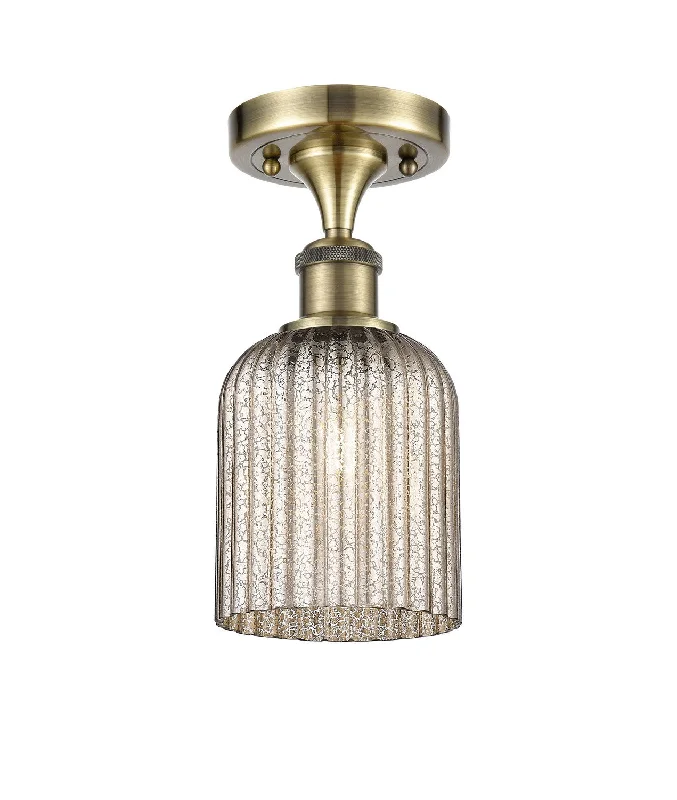 Industrial Pendant Lighting for Machine ShopsBallston One Light Semi-Flush Mount