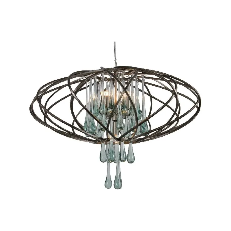 Track lighting for task lighting in workshopsArea 51 LED Chandelier