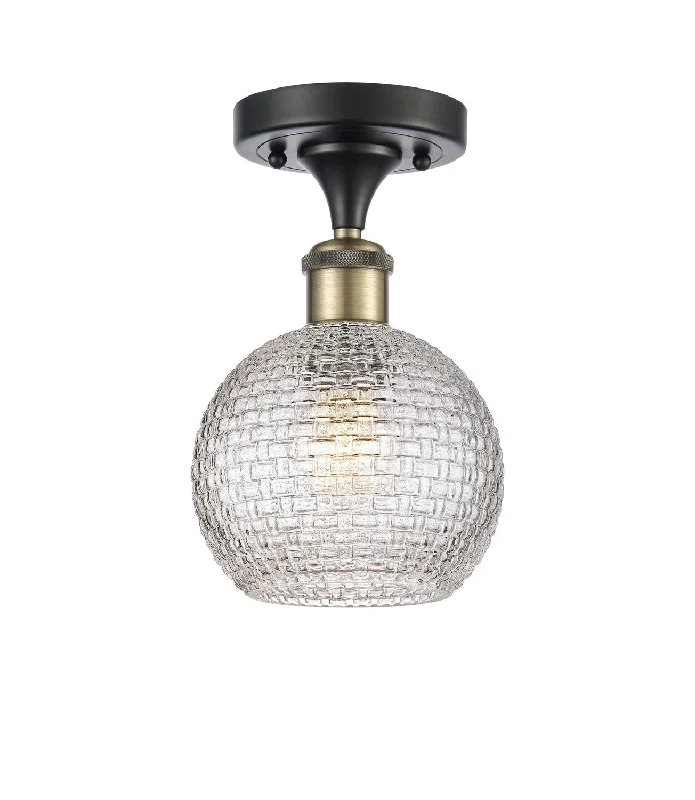 Industrial Lighting for Food Processing FactoriesBallston One Light Semi-Flush Mount Industrial Lighting for Food Processing FactoriesBallston One Light Semi-Flush Mount