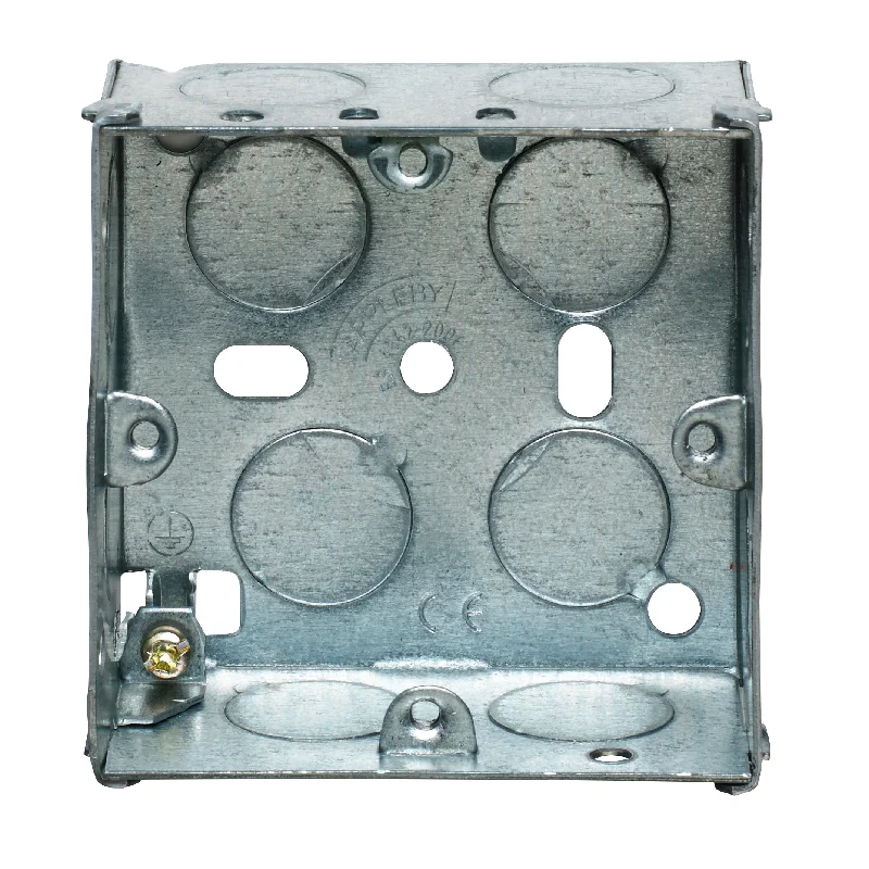 Industrial - style track lighting for loftsAppleby SB615 Flush Box 1 Gang 35mm 1 Gang Adjustable Lug F Industrial - style track lighting for loftsAppleby SB615 Flush Box 1 Gang 35mm 1 Gang Adjustable Lug F