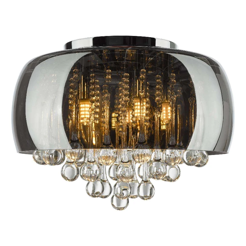 Track lighting for small apartmentsAviel 5Lt Flush Ceiling Light - Smoked Finish, IP20 Track lighting for small apartmentsAviel 5Lt Flush Ceiling Light - Smoked Finish, IP20