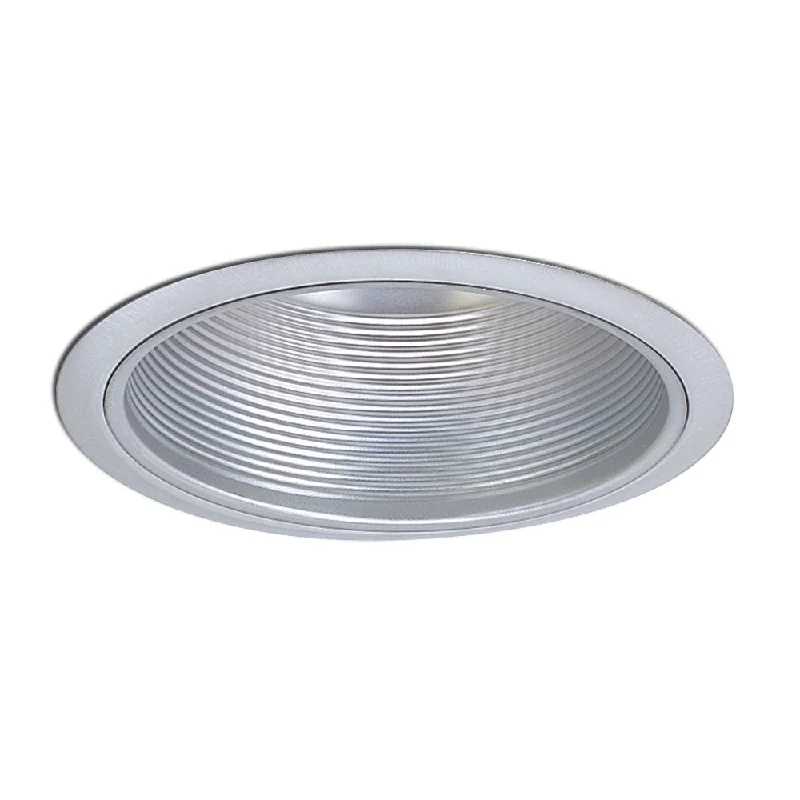 Low - voltage track lighting for safetyNora NT-5010N 5 Inch Natural Metal Stepped Baffle with Metal Ring and Bracket Low - voltage track lighting for safetyNora NT-5010N 5 Inch Natural Metal Stepped Baffle with Metal Ring and Bracket