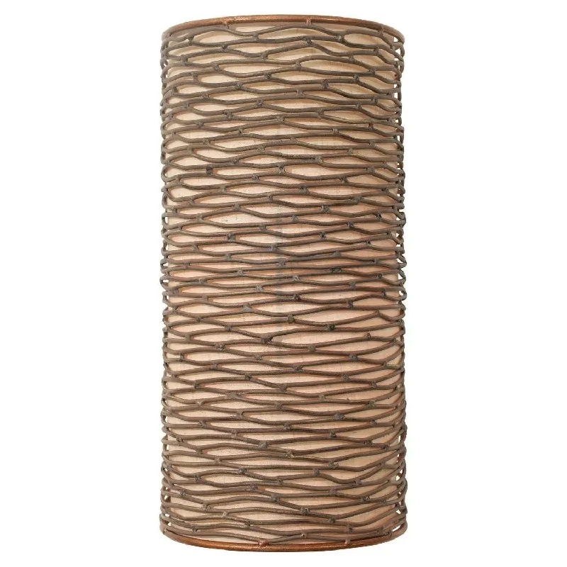 Track lighting with a chunky, bold designFlow Wall Cylinder Sconce