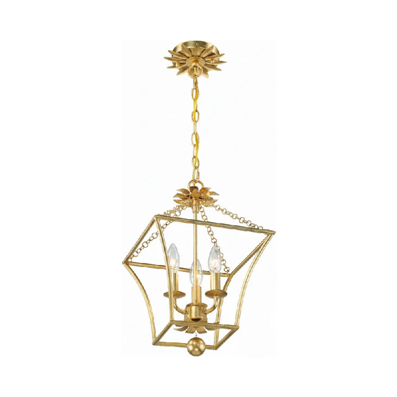 Track lighting with a chunky, bold designBroche Lantern Chandelier