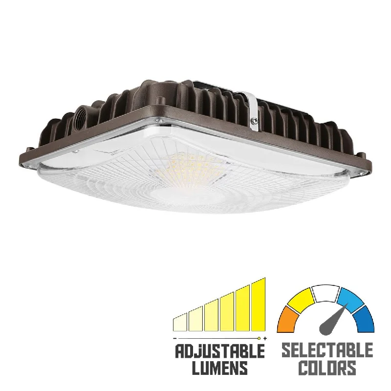 Industrial Lighting for Printing Press FacilitiesLED Canopy Light, 8400 Lumens, 60 Watts, 30K|40K|50K, 120-277V Industrial Lighting for Printing Press FacilitiesLED Canopy Light, 8400 Lumens, 60 Watts, 30K|40K|50K, 120-277V