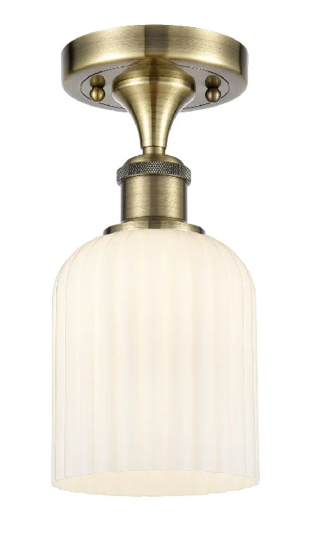 Industrial Lighting for Furniture FactoriesBallston One Light Semi-Flush Mount