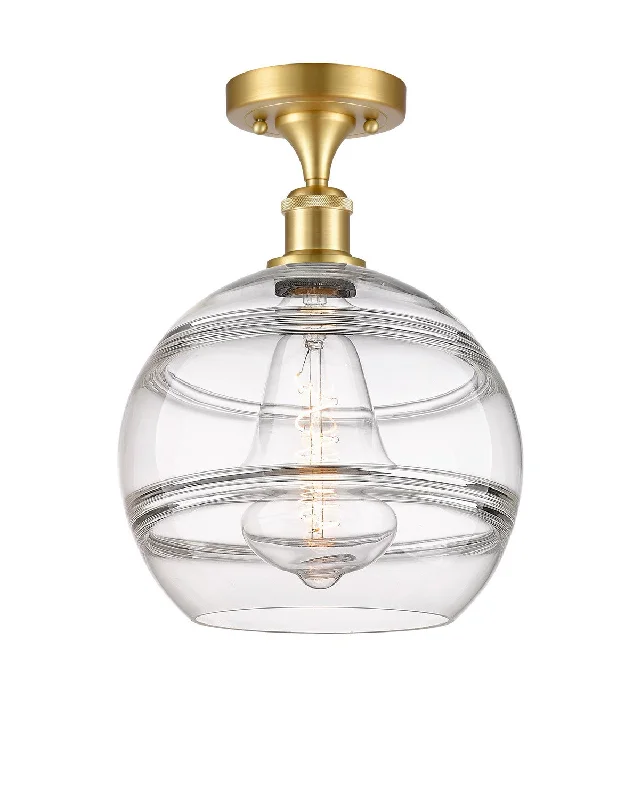 Industrial Lighting for Metal Fabrication ShopsBallston One Light Semi-Flush Mount