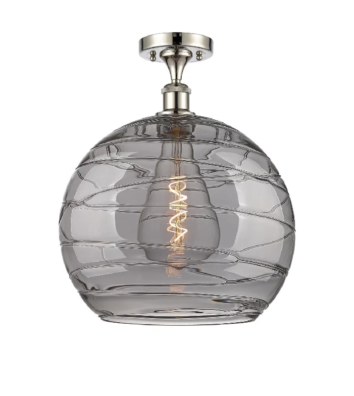Industrial Area Lighting for Large Open SpacesBallston One Light Semi-Flush Mount