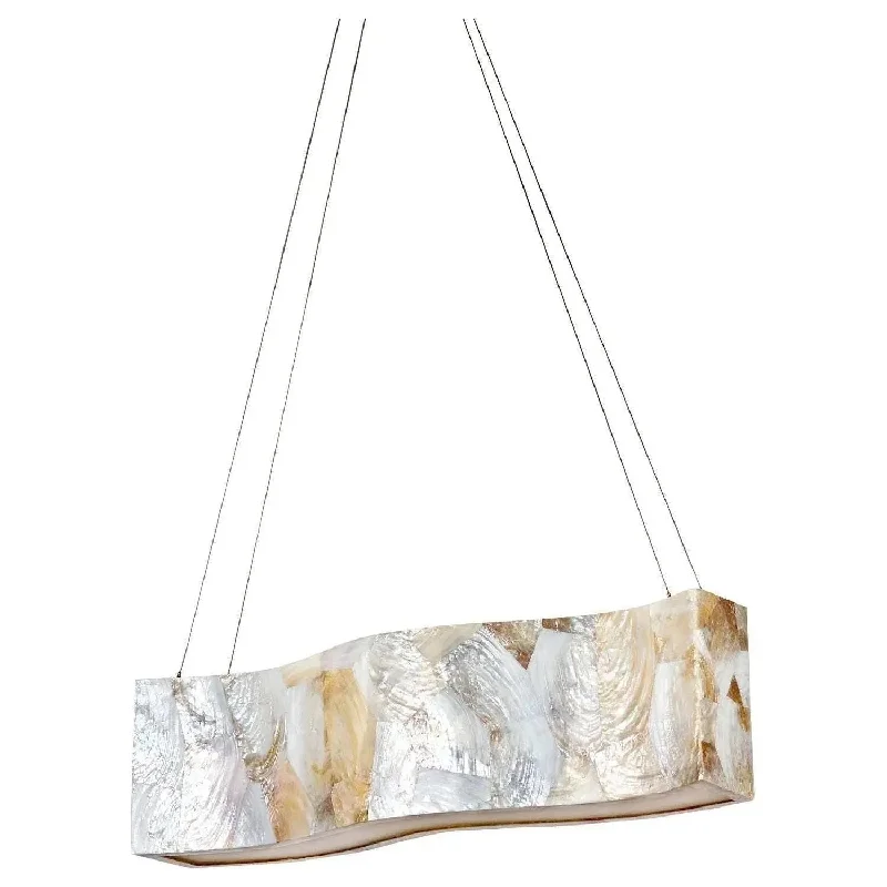 Track lighting with multiple heads for flexibilityBig Linear Pendant