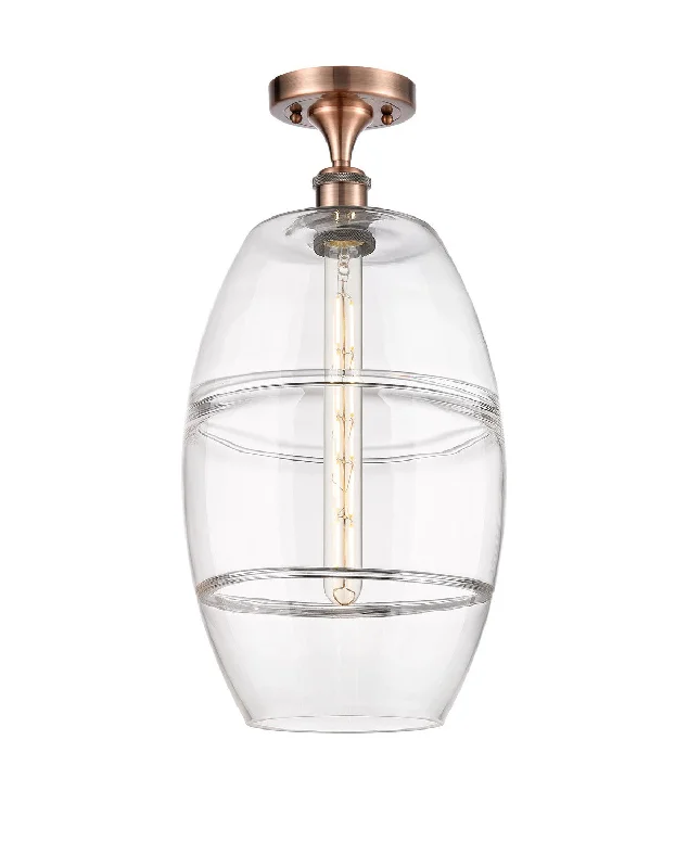 Industrial Area Lighting for Large Open SpacesBallston One Light Semi-Flush Mount